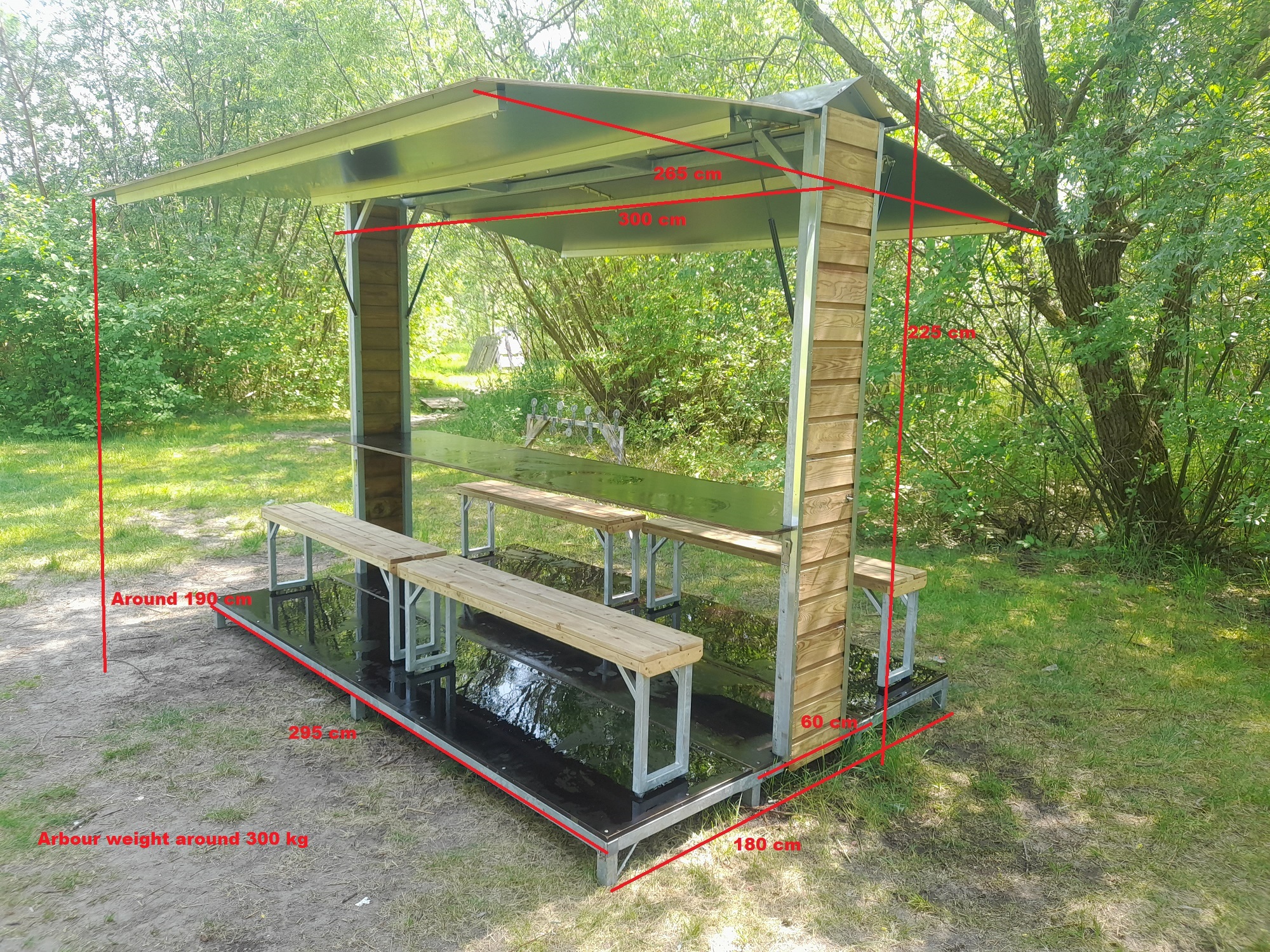 POP UP FAST SET UP GAZEBO – Pop-up solar